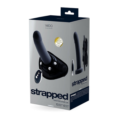 VeDO Strapped Vibrating Strap-On - Black