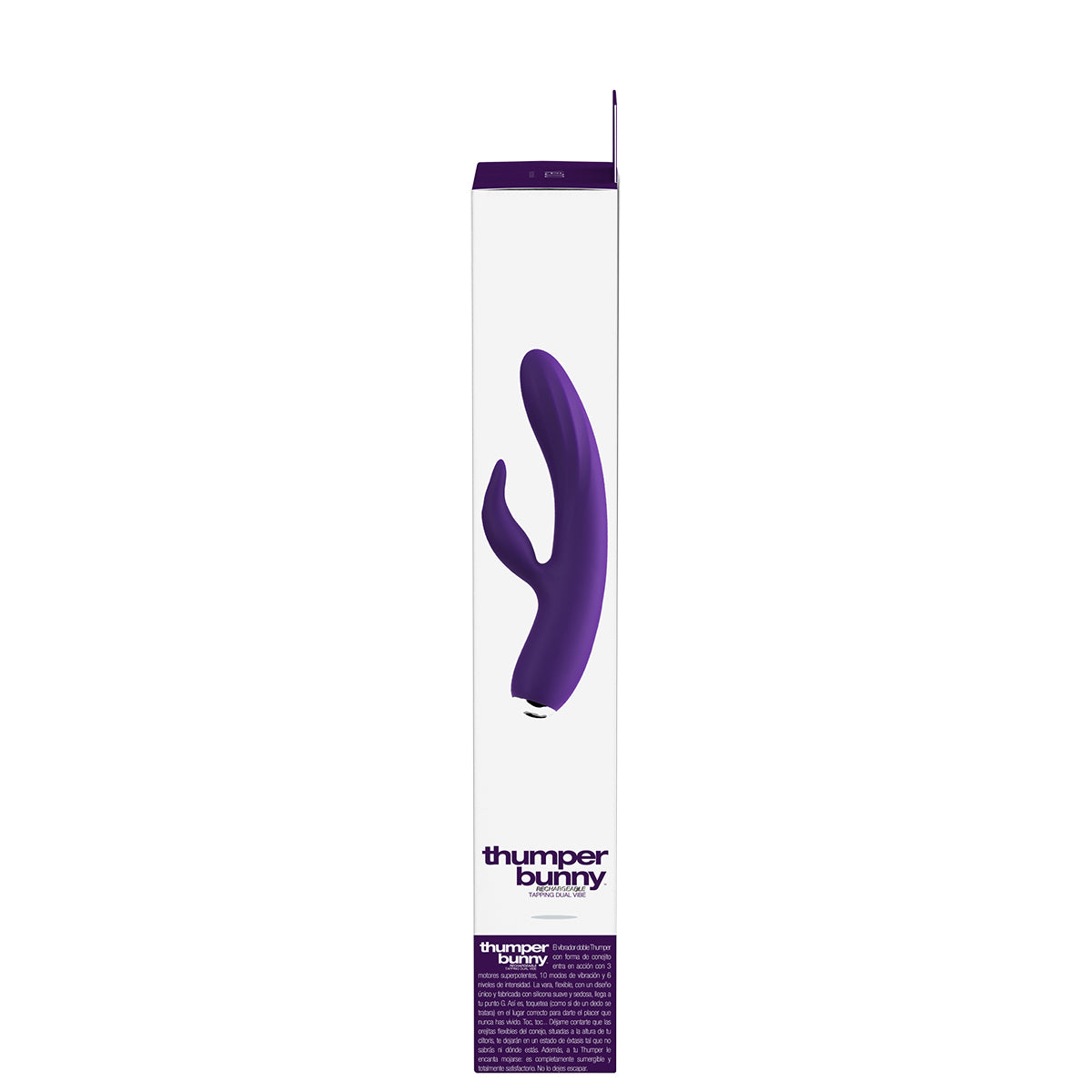 VeDO Thumper Bunny Tapping Dual Vibe - Deep Purple