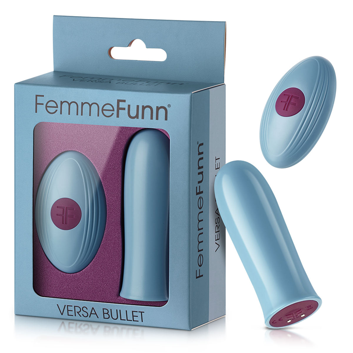 Femme Funn Versa Bullet and Remote - Aqua
