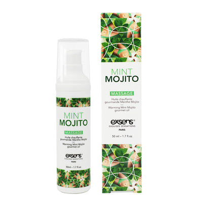 Exsens Warming Massage Oil 50ml - Mint Mojito