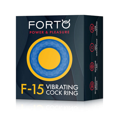 FORTO F-15 Vibrating C-Ring - Blue
