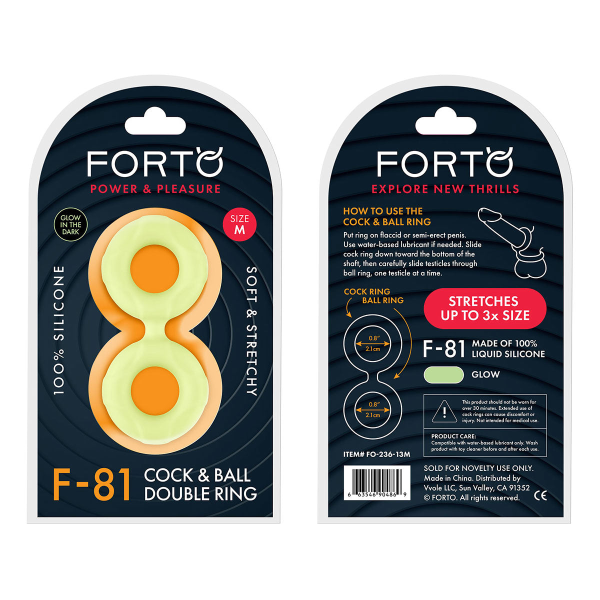 FORTO F-81 47mm Double Ring - Glow