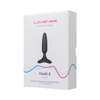 Lovense Hush 2 Vibrating Butt Plug - XS