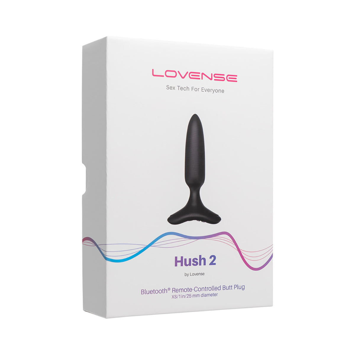 Lovense Hush 2 Vibrating Butt Plug - XS