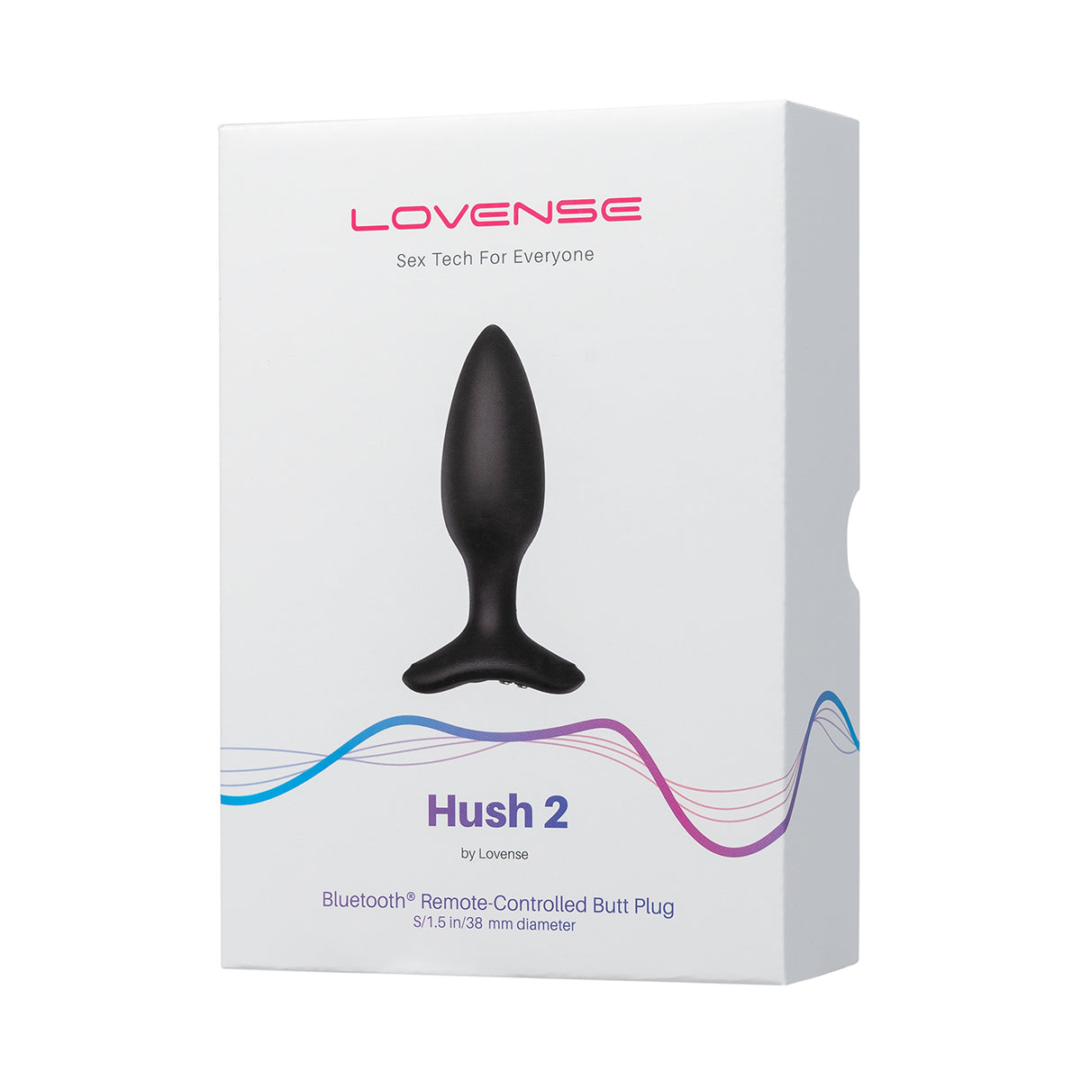 Lovense Hush 2 Vibrating Butt Plug - Small