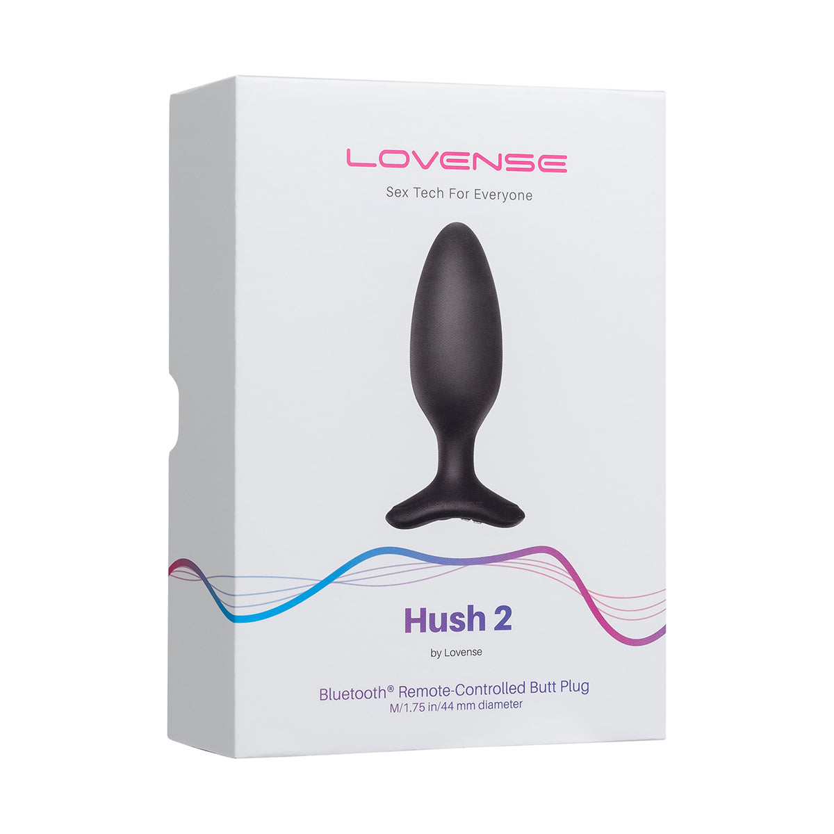 Lovense Hush 2 Vibrating Butt Plug - Medium