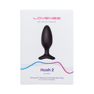 Lovense Hush 2 Vibrating Butt Plug - Medium