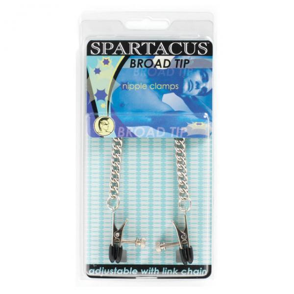 Adjustable Nipple Clams With Curbed Chain SexToyClub