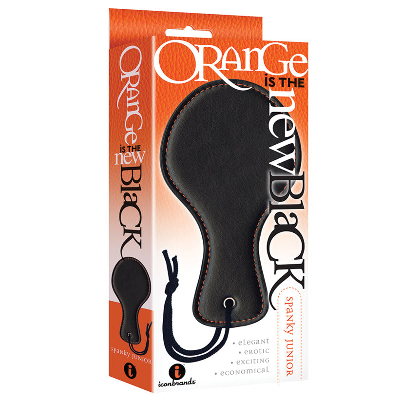 The 9's Orange Is the New Black Spanky Junior Paddel - Black Icon Brands