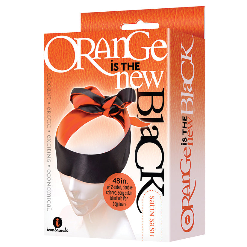 Orange in the New Black Satin Sash Icon Brands