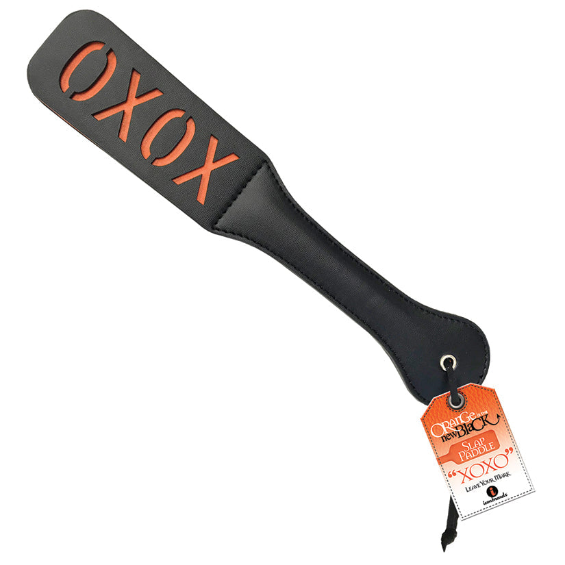 The 9's Orange Is The New Black Slap Paddle XOXO Icon Brands