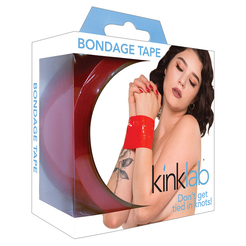 Kinklab Unisex Bondage Tape-Red Kinklab