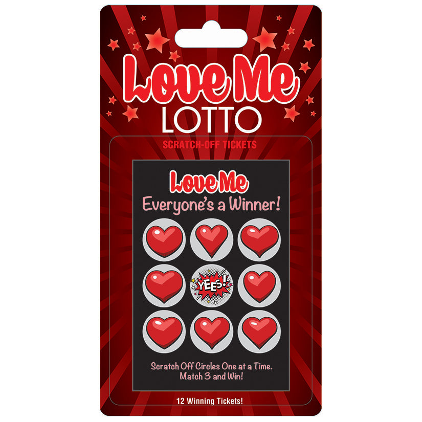 Love Me Lotto Scratch Off Tickets 12 Pack Little Genie