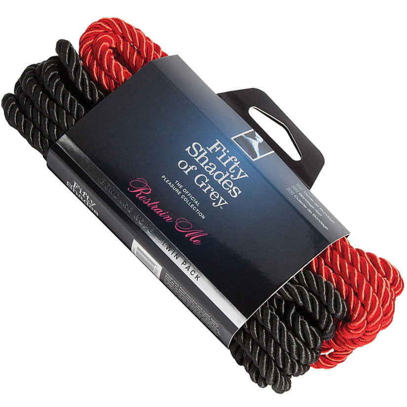 Fifty Shades of Grey Restrain Me Bondage Rope Twin Pack Lovehoney Fifty Shades