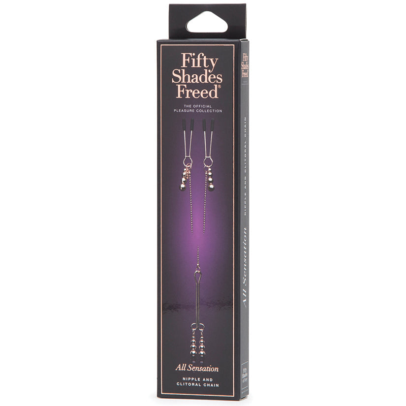 Fifty Shades Freed All Sensation Nipple & Clitoral Chain Lovehoney Fifty Shades