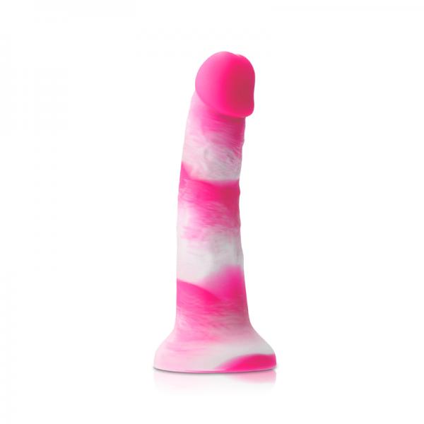 Colours Pleasures Yum Yum 7in Dildo Pink sextoyclub.com