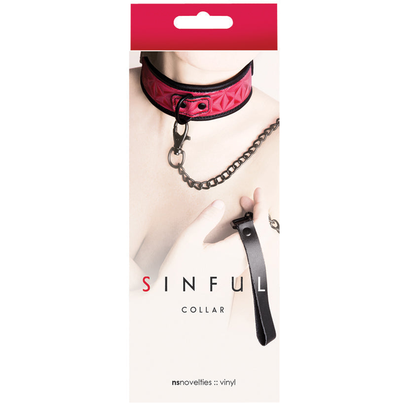 Sinful Collar - Pink nsnovelties