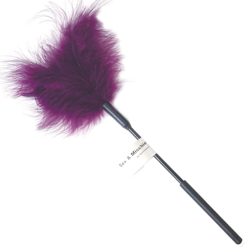 Sex and Mischief Feather Tickler - Purple Sportsheets