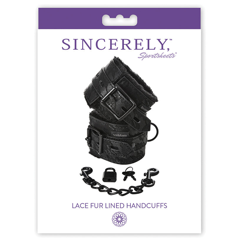 Sincerely Fur Lined Hand Cuffs Sportsheets