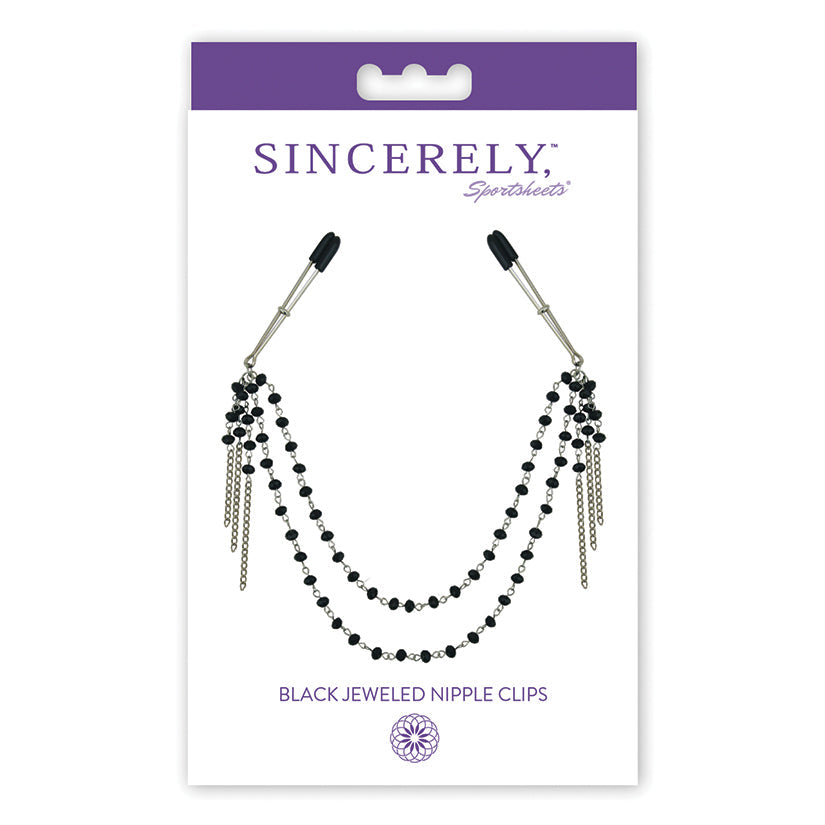 Sincerely Beaded Nipple Clips Sportsheets