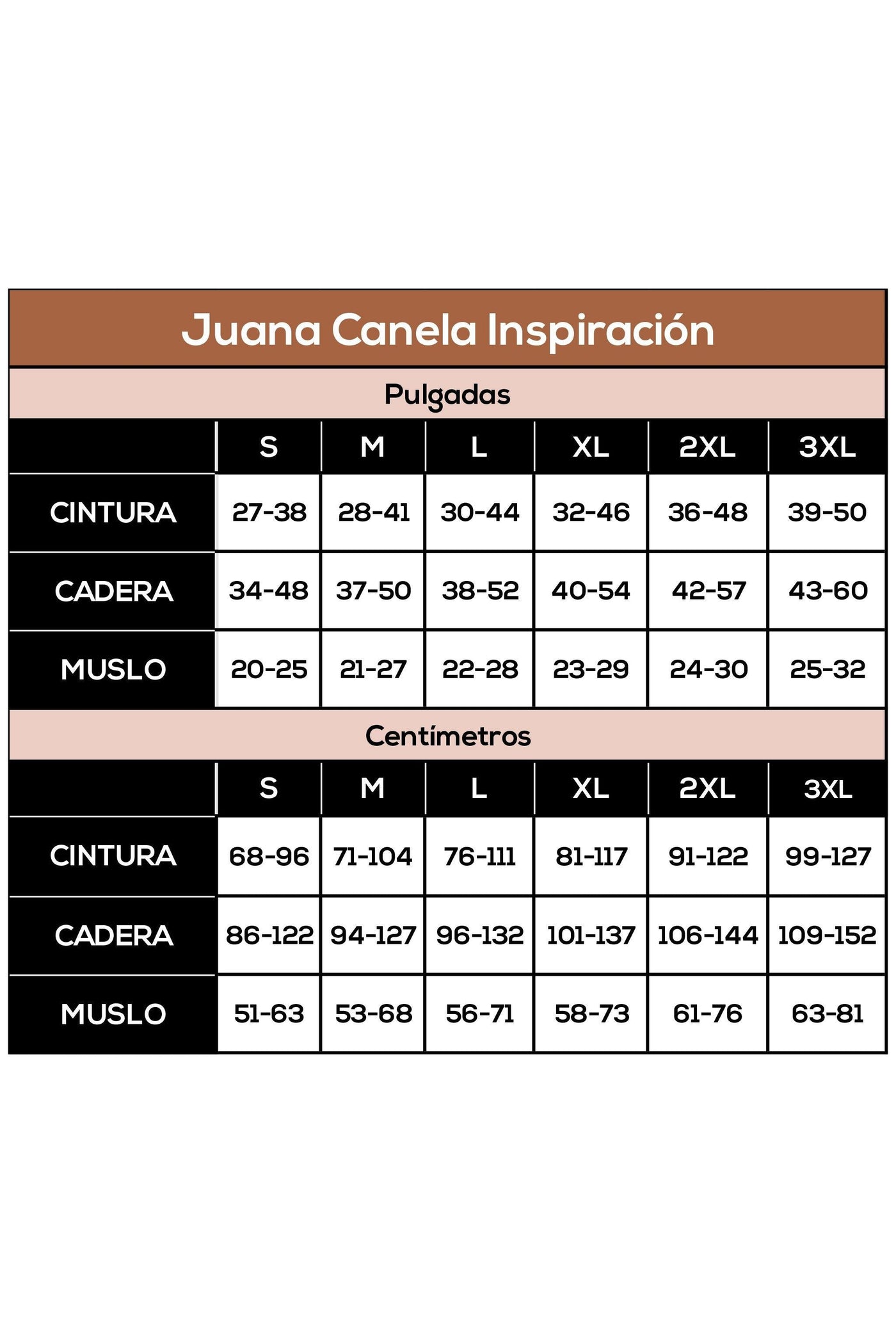Juana Canela Inspiración </br>Short Faja con control de abdomen y realce de cadera Juana Canela