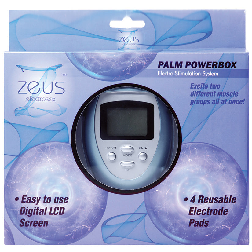 Palm Power Box 6 Modes XR Brands Zeus Electrosex