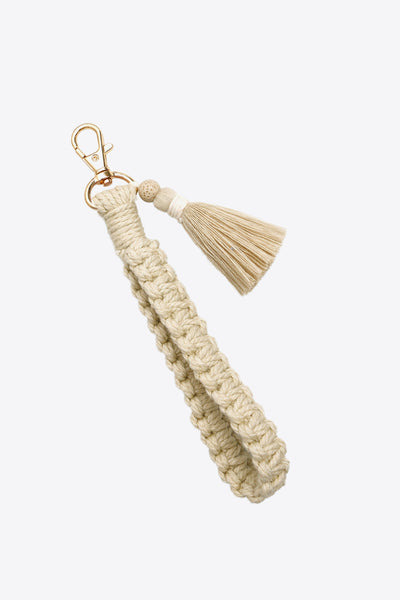 Wristlet Keychain with Tassel