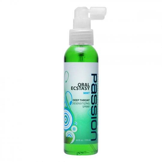 Oral Ecstasy Mint Flavored Deep Throat Numbing Spray- 4 oz Sex Distribution