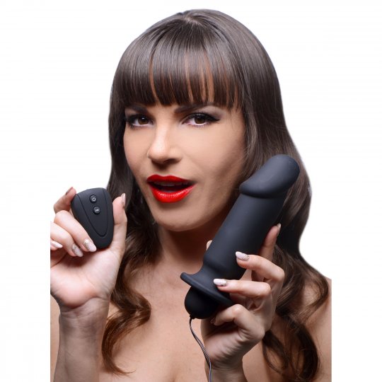 Cock Control 10 Mode Remote Silicone Plug Sex Distribution