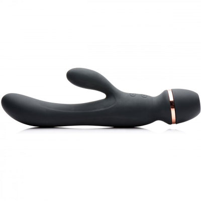 Shegasm Supreme 3 in 1 Silicone Suction Rabbit Vibe XR Brands