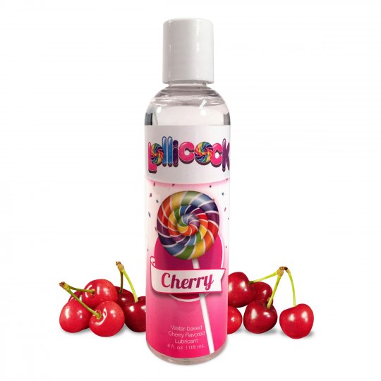 Lollicock 4 oz. Water-based Flavored Lubricant-Cherry Flavor Sex Distribution