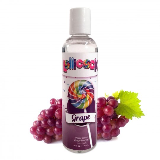 Lollicock 4 oz. Water-based Flavored Lubricant-Cherry Grape Flavor Sex Distribution