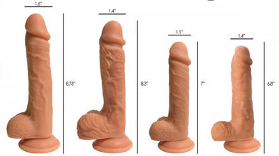 Easy Riders Dual Density Silicone Dildo Easy Riders