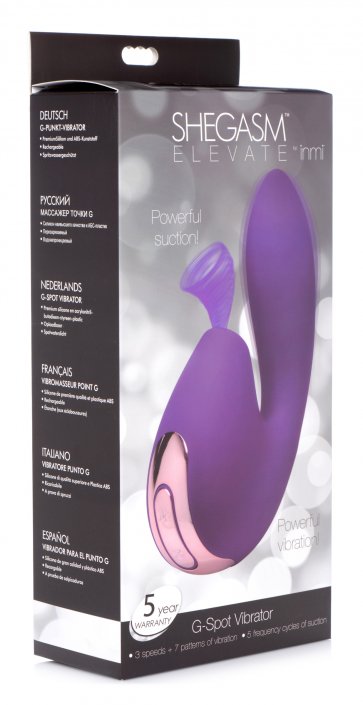 Shegasm Elevate G-Spot Vibrator Sex Distribution