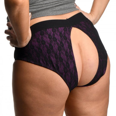 Lace Envy Crotchless Panty Harness XR Brands