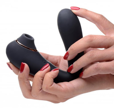 Shegasm Pose 7X Bendable Suction Silicone Vibrator XR Brands