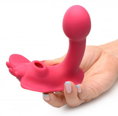 Butterfly Tease 10X Clitoral Suction Silicone Stimulator Sex Distribution