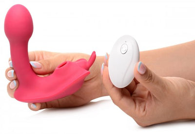 Butterfly Tease 10X Clitoral Suction Silicone Stimulator Sex Distribution