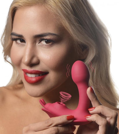 Butterfly Tease 10X Clitoral Suction Silicone Stimulator Sex Distribution