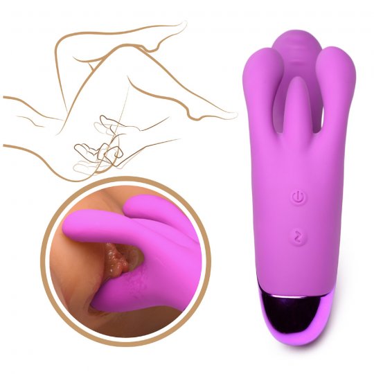 10X Triple Rabbit Silicone Vibrator Bang!