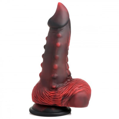 Lava Demon Nubbed Silicone Dild XR Brands