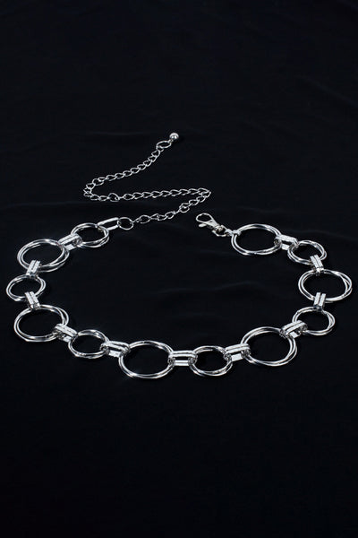 Alloy Chain Circle Shape Belt