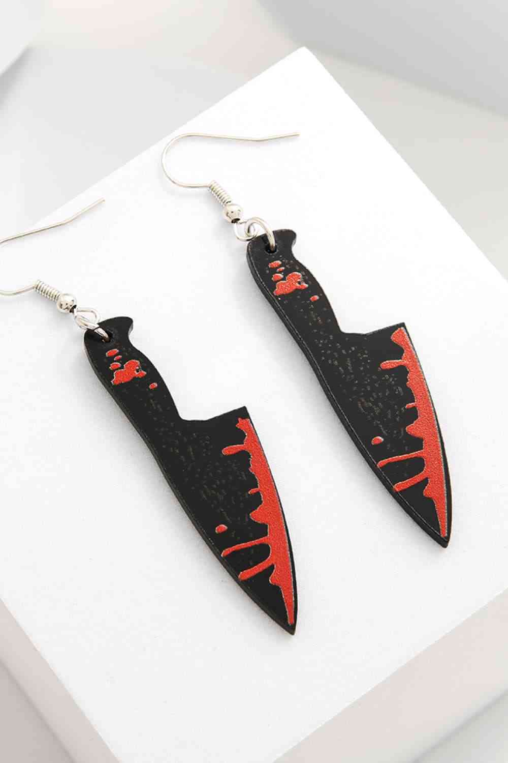 Bloody Horror Drop Earrings