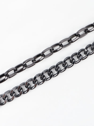 Punk Aluminium Chain Belt