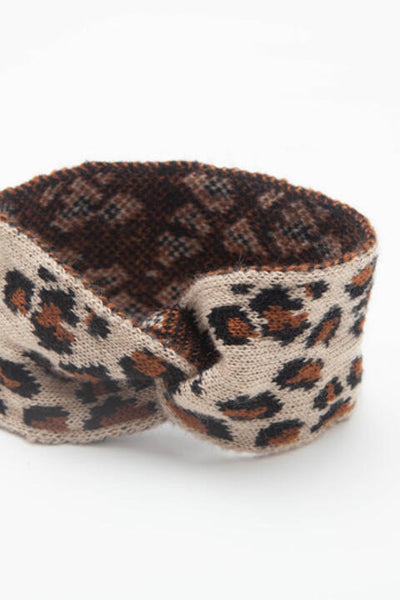 Leopard Twisted Hairband
