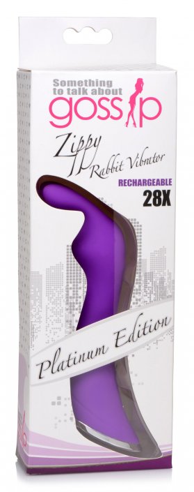 Zippy Silicone Rabbit Vibrator Gossip