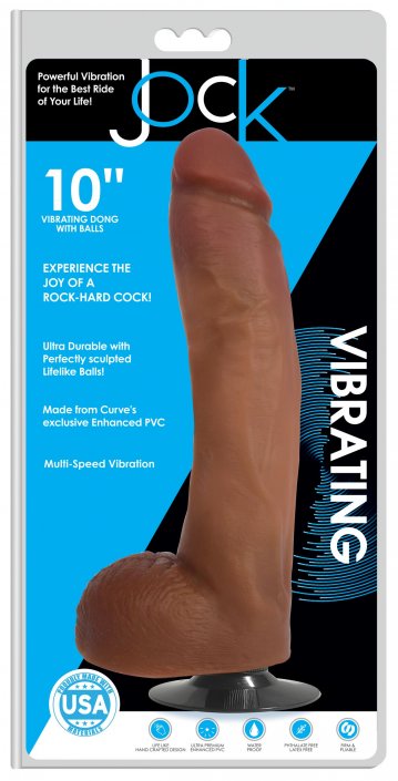 Jock Medium Vibrating Dildo with Balls Sex Distribution