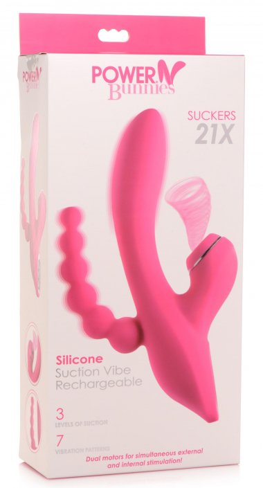 Suckers 21X Silicone Suction Vibe Sex Distribution