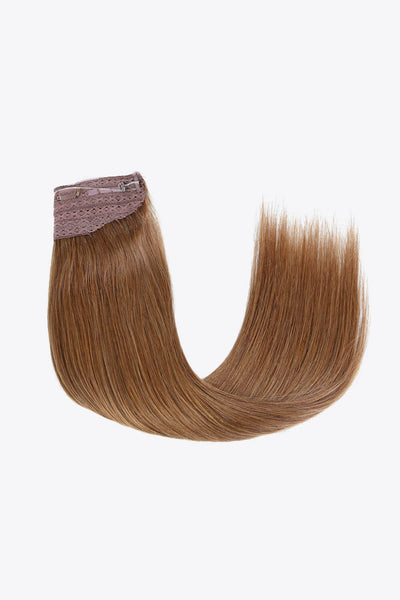 22" 100g Fully Handmade Straight Indian Human Halo Hair