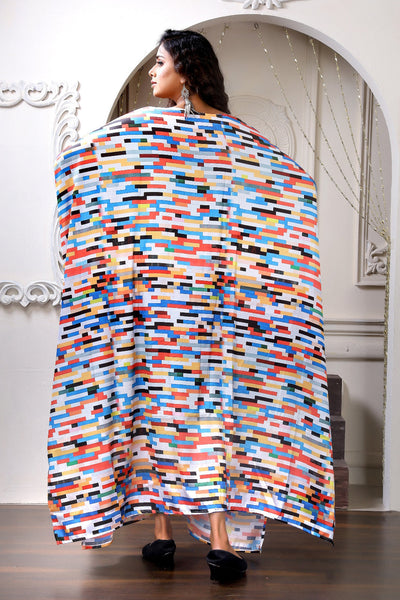 Lounge Wear Kaftan Dressing Plus Size Kaftan Full Length kaftan Silk kaftan
